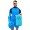 BLOCCS 100% Waterproof Cast Covers for Shower Arm- Swim Cover, Cast Bag for Bath. Durable Cast Sleeve for Swimming - #ALA72 - Adult Long Arm view 2