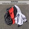 100 Lb Shop Rags - Also Called Cotton Nylon Rags, Cleaning Towels, Wiping Cloths, Cloth Rags, Recycled Rags, Tshirt Cloth Rags view 2