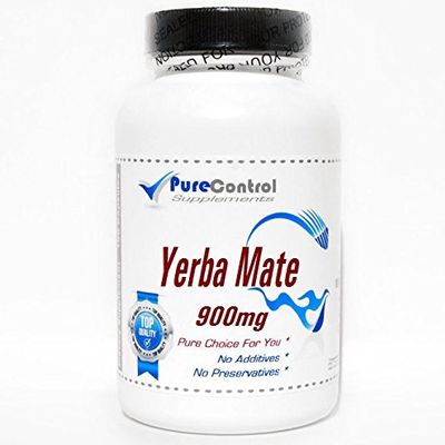 Yerba Mate 900mg // 90 Capsules // Pure // by PureControl Supplements
