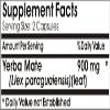 Yerba Mate 900mg // 90 Capsules // Pure // by PureControl Supplements view 2