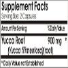Yucca Root 900mg // 200 Capsules // Pure // by PureControl Supplements view 2