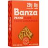 Banza Gluten-Free Chickpea Pasta, Penne 20g Protein | Lower Carb | High Fiber | High Protein | Plant Based Pasta | 8oz (Pack of 6) view 1