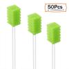 (50 Pack) Disposable Oral Swabs, Sterile Dental Sponge Swabsticks Unflavored for Mouth & Gum Cleaning view 2