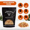 Presto Sales Chopped Pecans 80 Oz | Raw, Unsalted, Natural | Non-GMO, Keto/Paleo, Vegan | Chopped Pecans | Cholesterol Levels, and Reduces Several Heart Problems | Resealable 5 Lbs Bag view 2