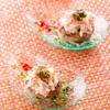 Restaurantware 3.3 x 3.3 Inch Mini Plastic Plates 100 Disposable Plates - Oyster Shell Shaped Mini Seagreen Plastic Tasting Dishes For Appetizers Desserts Or Samples For Parties Events view 3