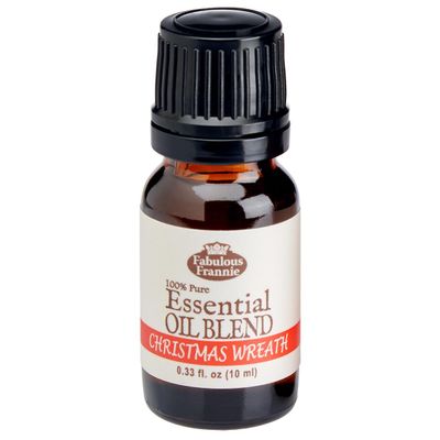 Christmas Wreath Essential Oil Blend 100% Pure, Undiluted Essential Oil Blend 10 ml Our Blend of Cyrpress, Pine, Cedarwood, Orange, Cinnamon, Clove and Vanilla Essential Oils.