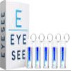 EyeSee Hard Contact Lens Remover and Applicator Solid RGP Plunger w/Keyring Attachment- Allows for Easy Removal/Application of Sclera Contacts - Box of 5 (Blue) view 1