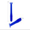 EyeSee Hard Contact Lens Remover and Applicator Solid RGP Plunger w/Keyring Attachment- Allows for Easy Removal/Application of Sclera Contacts - Box of 5 (Blue) view 4