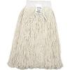 24 oz. Cotton Cut-End Mop Head, 4Ply, Wide Band, White view 1