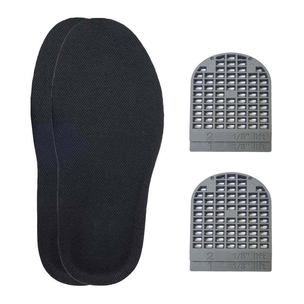 1/8 Inch(3mm) Full Length Insoles and Additional Lifts for Leg Length Discrepancies (2 Rights(Small))