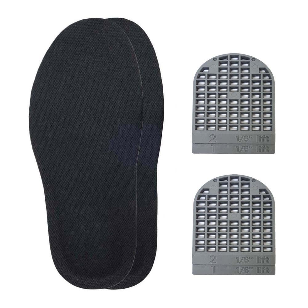 1/8 Inch(3mm) Full Length Insoles and Additional Lifts for Leg Length Discrepancies (2 Lefts(Small))