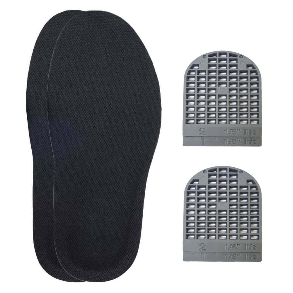 1/8 Inch(3mm) Full Length Insoles and Additional Lifts for Leg Length Discrepancies (2 Rights(Medium))