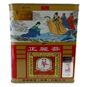 Shing Hon Dried Korean Red Ginseng Roots 6 Years Heaven Grade (75g)
