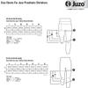 20-30 mmHg, AK Shrinker, 14" / 35 cm, Hip Attach view 2