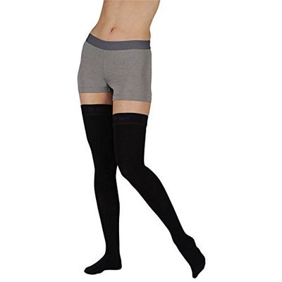 20-30 mmHg, Soft, Thigh, FF, Petite, Silicone, Pink
