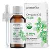 AROMAVITA Essential Organic Oil of Oregano-100% Pure Undiluted Greek Oregano Oil with Carvacrol - Over 86%, Non-GMO, Extra Strength Oregano Oil Organic Liquid Drops, 1 FL.OZ/30ml view 1