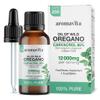 AROMAVITA Wild Oregano Oil Organic - 100% Pure Undiluted Organic Wild Oregano Oil with 86-90% Carvacrol, Immune Support - Plant-Based, Herbal Supplement - Vegan, Non GMO, Gluten Free, 1fl.oz/30ml view 1