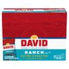 DAVID Sunflower Seeds, Ranch Flavor, 1.625 oz. (Pack of 12) view 1