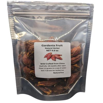 Gardenia Fruit - Dried Gardenia Fruit from 100% Nature (32 oz)