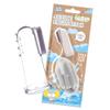 Jack N' Jill Stage 1 Silicone Finger Toothbrush - Baby Toothbrush 6 to 12 Months, Baby Oral Cleaner, Travel Size - Two Brushes Plus Case, (Pack of 1) view 1