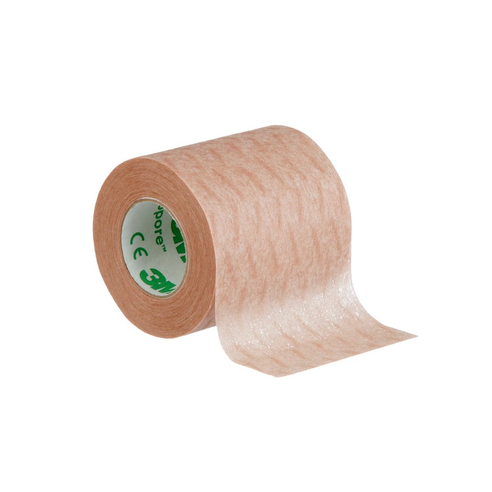 3M Micropore Surgical Tape Tan 1533-2, 2 inch x 10 yard (5cm x 9,1m), 6 rolls/box