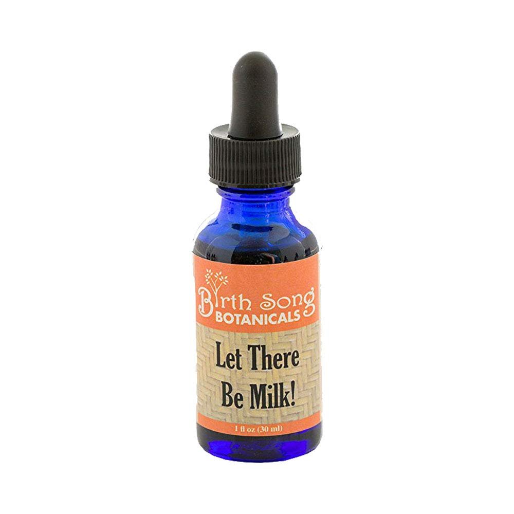 Birth Song Botanicals Let There Be Milk! Herbal Breastfeeding Tincture  Goats Rue, Fenugreek, Blessed Thistle to Increase Milk Supply*  Breastfeeding Supplement for Nursing Moms  1 oz