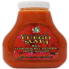 Fuego Maya Fuego Maya Red Habanero Sauce 8 oz ( 8 pack )
