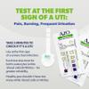 AZO Urinary Tract Infection (UTI) Test Strips, Accurate Results in 2 Minutes, Clinically Tested, Easy to Read Results, Clean Grip Handle, #1 Most Trusted Brand, 3 Count view 4