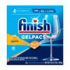 Finish Gelpacs Dishwasher Detergent Pods, Quick Dissolving Cleaning Power, Fights Grease & Dried-On Food, Easy-to-Use Pre-Measured Dishwasher Soap, Orange Scent, 84 Count view 1