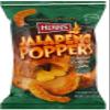 Herr's Jalapeo Poppers Flavored Cheese Curls - Made with Cheddar Cheese - 8.5 Ounce (Pack of 9) Great for Bold Flavor Fans view 1