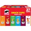 Pringles Potato Crisps Chips, Lunch Snacks, Snack Cups, Variety Pack, 19.5oz Box (27 Cups) view 1