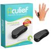 Aculief Wearable Acupressure Hand Clip - Stress Management with Thumb Pressure Point Device - Portable Wellness with Acupressure Clips for Hands - Regular, Black view 1