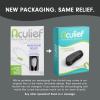 Aculief Wearable Acupressure Hand Clip - Stress Management with Thumb Pressure Point Device - Portable Wellness with Acupressure Clips for Hands - Regular, Black view 2