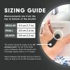 Aculief Wearable Acupressure Hand Clip - Stress Management with Thumb Pressure Point Device - Portable Wellness with Acupressure Clips for Hands - Regular, Black view 4