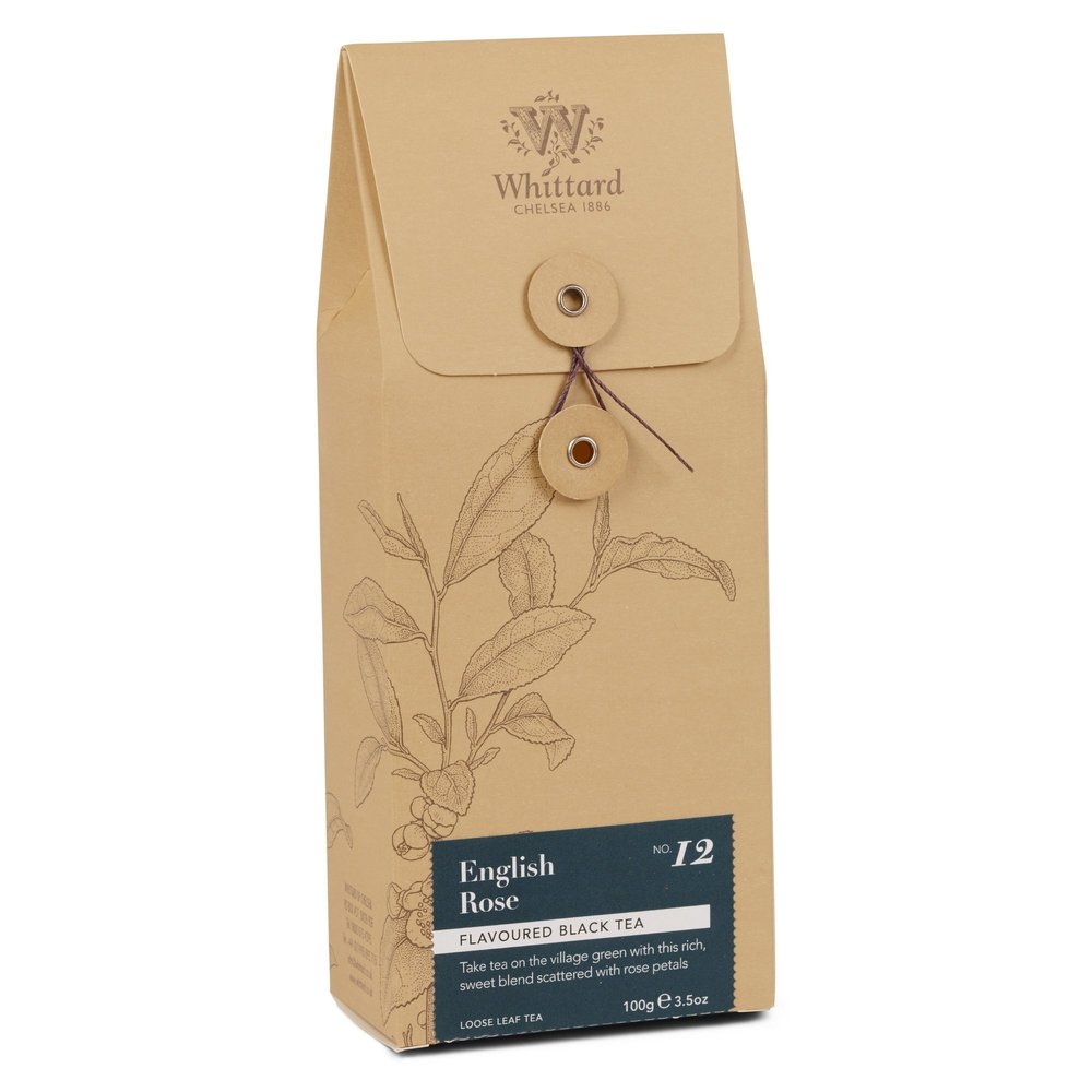 Whittard Tea English Rose Loose Leaf 100g