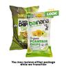 Barnana Organic Plantain Chips - Acapulco Lime - 5 Ounce, 8 Pack Plantains - Barnana Salty, Crunchy, Thick Sliced Snack - Best Chip For Your Everyday Life - Cooked in Premium Coconut Oil view 2