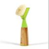 Full Circle Suds Up, Soap Dispensing Dish Brush, Tough Plant-Fiber Bristles & Sustainable Bamboo Handle, Safe for Nonstick view 1