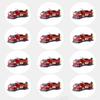 12 - Firetruck Edible Cupcake Toppers view 2