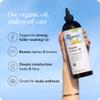 Sky Organics Castor Oil - USDA Certified Organic Hair Oil for Hair Growth, Skin, Face, Eyelashes - Cold Pressed & Hexane Free - Pure Organic Castor Oil Pack Wrap - Carrier & Hair Treatment Oil -16oz view 2