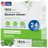 TCS Fresh Denture Cleaner  Professional Strength Concentrated Cleanser Mint Powder for Dental Cleaning  For Dentures, Night Guards, Aligners & Retainer Cleaner  24 Packets (6 Month Supply) view 1