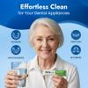 TCS Fresh Denture Cleaner  Professional Strength Concentrated Cleanser Mint Powder for Dental Cleaning  For Dentures, Night Guards, Aligners & Retainer Cleaner  24 Packets (6 Month Supply) view 3
