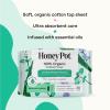 The Honey Pot Company - Herbal Everyday Panty Liners for Women - Infused w/Essential Oils for Cooling Effect & Organic Cotton Cover - Feminine Care - 30 ct view 4