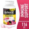 Airborne 1000mg Vitamin C + Zinc Immune Support Supplement Chewable Tablets, Very Berry Flavor with Powerful Antioxidants Vitamins A C & E, 116 Chewable Tablets (2 Pack) view 2
