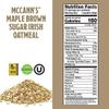 McCann's Instant Irish Oatmeal, Maple & Brown Sugar, 10 Packets view 2