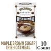 McCann's Instant Irish Oatmeal, Maple & Brown Sugar, 10 Packets view 4