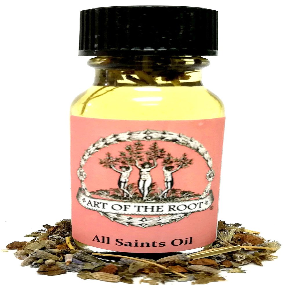All Saints Oil 1/2 oz | Blessings Success, Healing & Well-Being Rituals | Hoodoo Voodoo Wicca Pagan Santeria