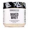 NAKED Vanilla Whey Protein 1Lb, Only 3 Ingredients, All Natural Grass Fed Whey Protein Powder + Vanilla + Coconut Sugar- GMO-Free, Soy Free, Gluten Free. Aid Muscle Growth, 12 Servings view 1