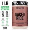 NAKED Rice 1Lb - Organic Brown Rice Protein Powder - Vegan Protein Powder, GMO Free, Gluten Free & Soy Free. Plant-Based Protein, No Artificial Ingredients - 15 Servings view 2