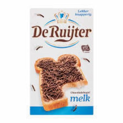 Milk Chocolate Sprinkles (Chocoladehagel Melk) - 14oz (Pack of 1)