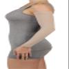 20-30 mmHg. Juzo Soft Series. Sleeve. Regular. Silicone Grip. ,Size:V,Color:Cinnamon view 1